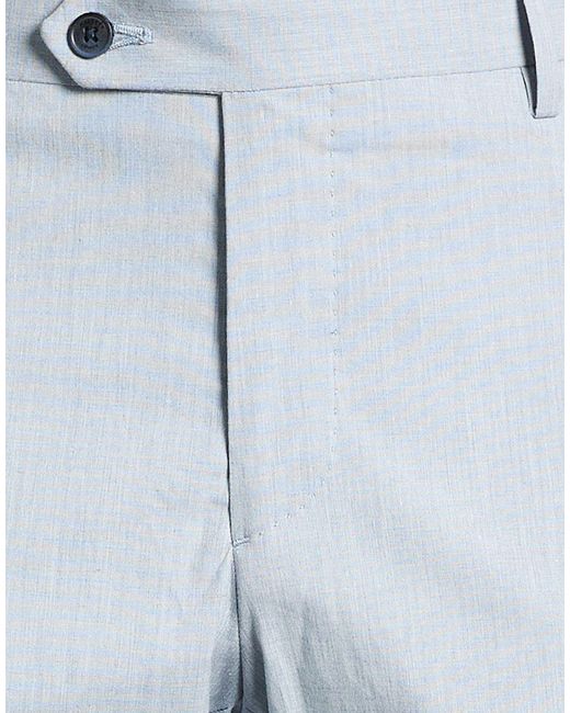 Hackett Blue Pants Cotton, Elastane for men