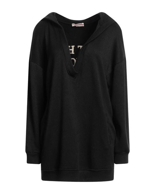 Shopart Black Sweater Viscose, Polyester, Polyamide
