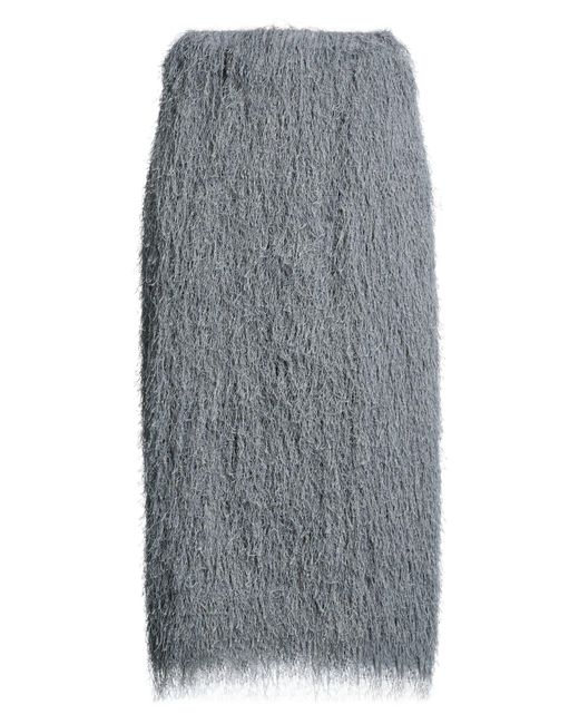 Dries Van Noten Gray Midi Skirts