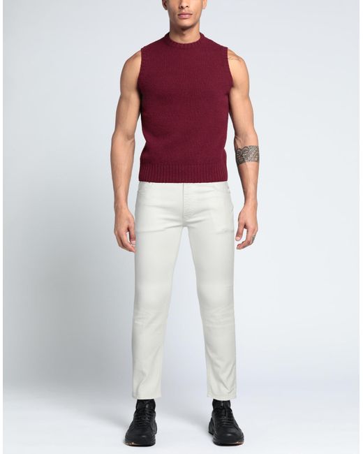 Grifoni White Jeans for men