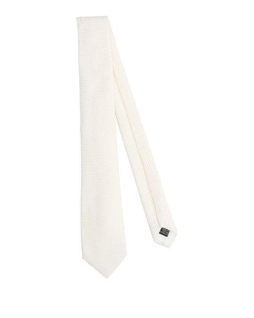 Lanvin White Ties & Bow Ties for men