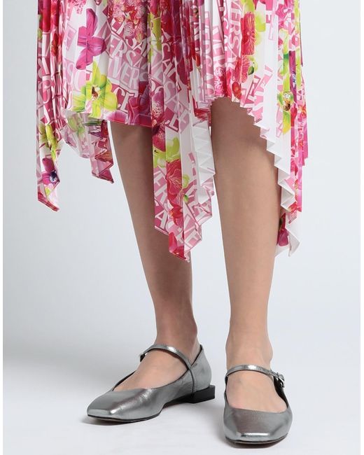 Versace Pink Midi Skirt