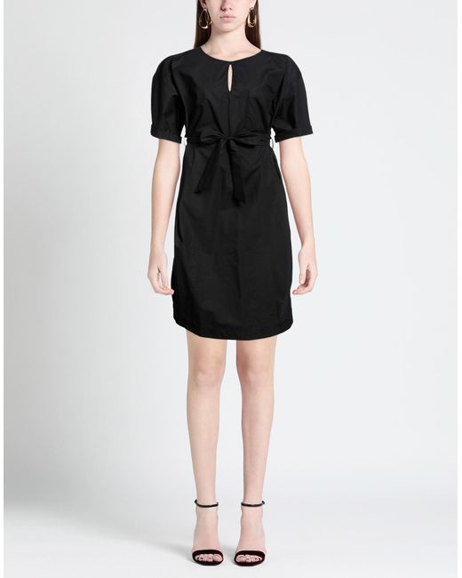 Momoní Black Short Dress