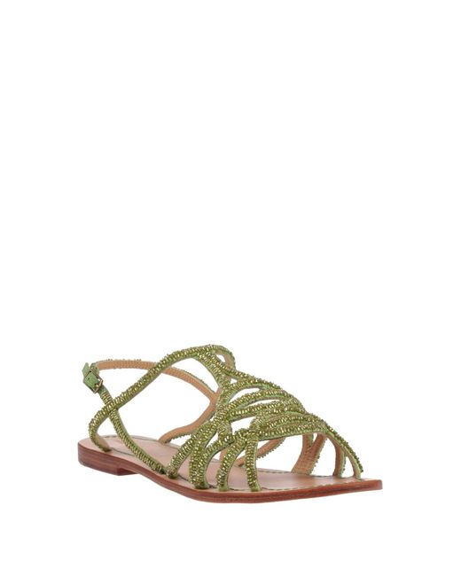 Maliparmi Metallic Sandals