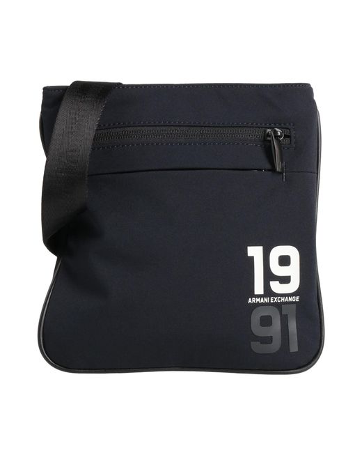ARMANI EXCHANGE Black Cross-Body Bag for men