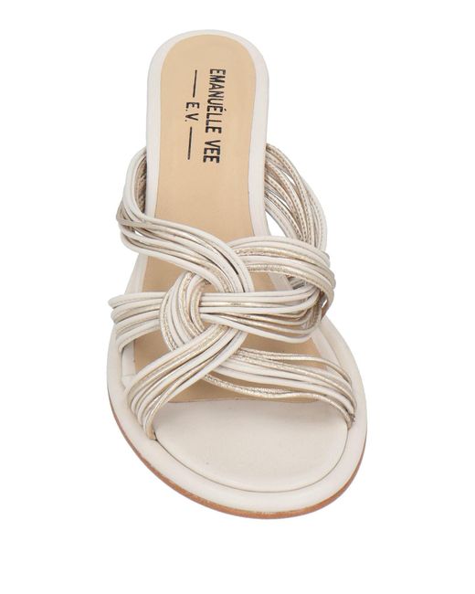 Emanuélle Vee Natural Sandals