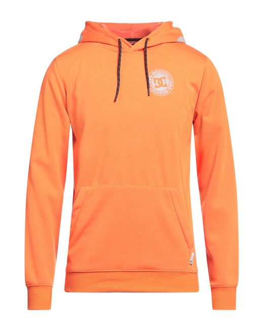 DC Shoes Orange Sweatshirt for men