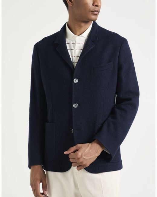 Fedeli Blue Blazer for men