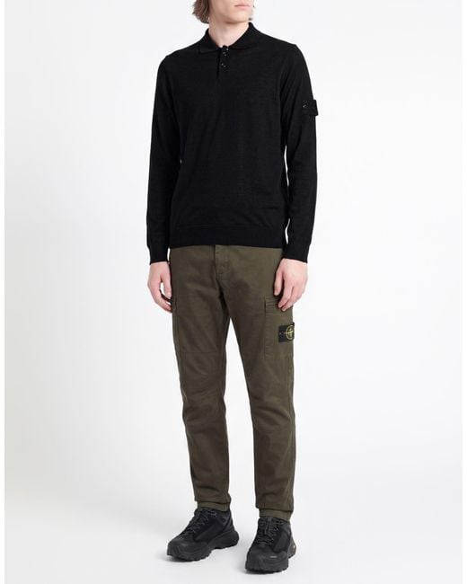 Pullover Stone Island pour homme en coloris Black
