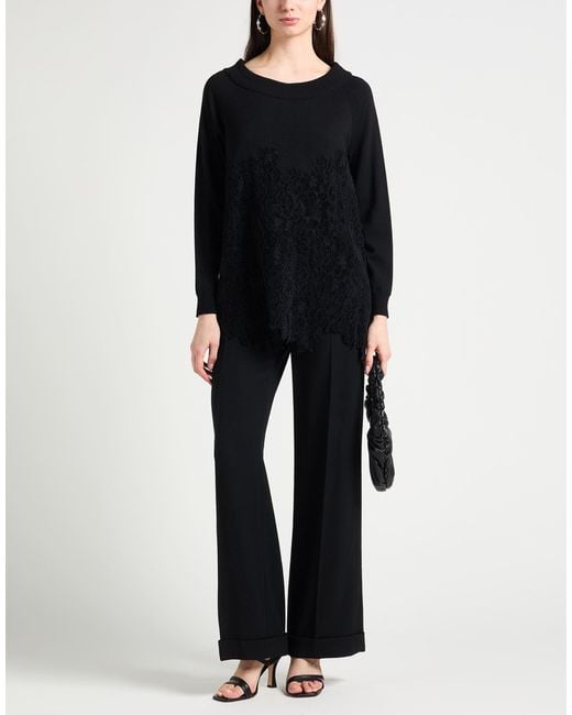 Clips Black Sweater Wool, Polyester, Polyamide