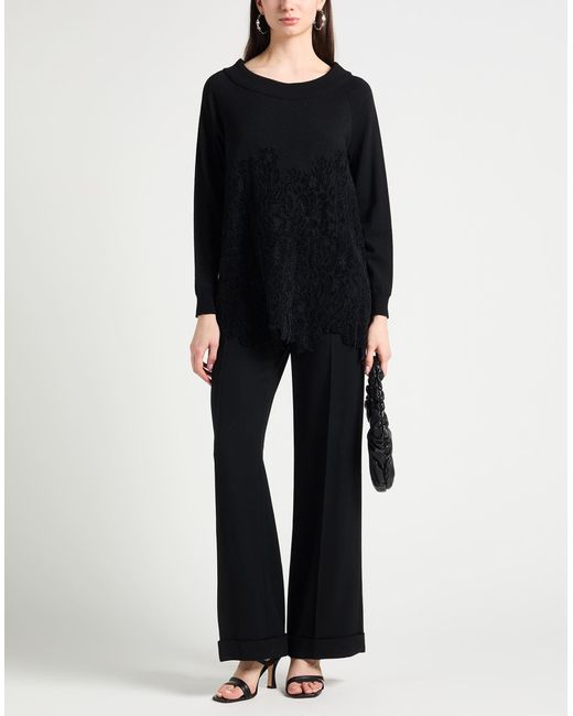 Clips Black Sweater Wool, Polyester, Polyamide