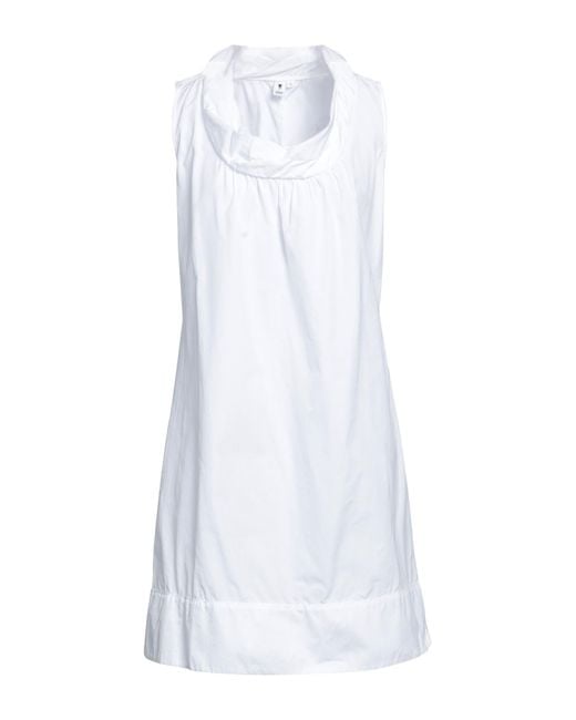 Vestito Corto di European Culture in White