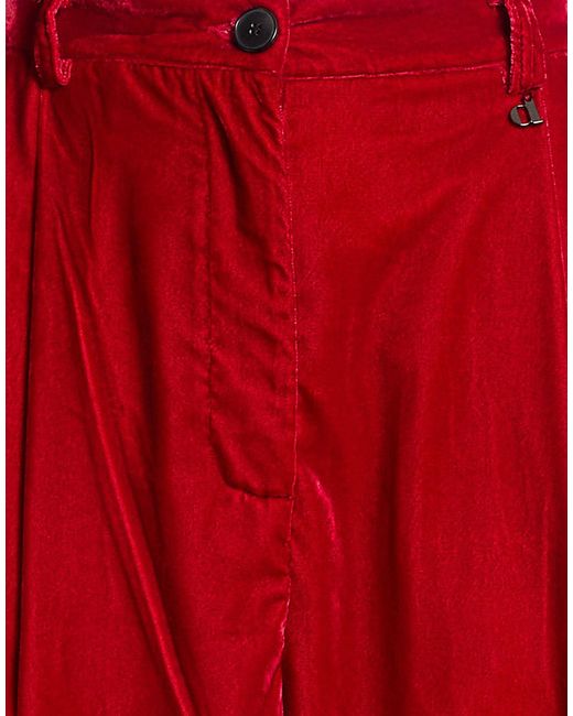 Dixie Red Pants Polyester