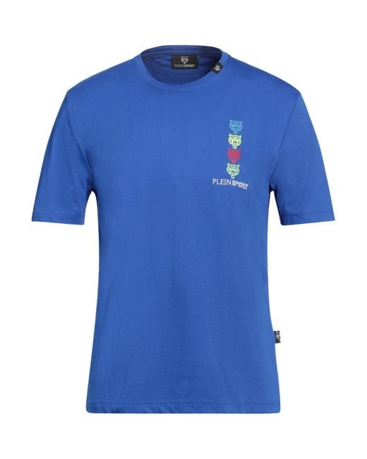 Philipp Plein Blue T-shirt for men