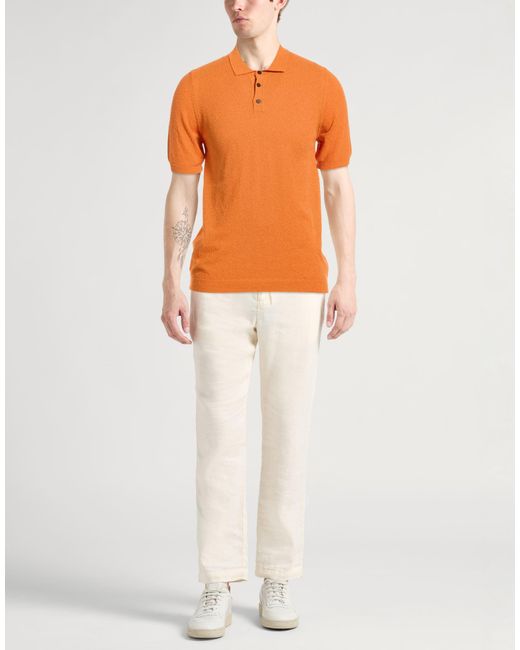 Roberto Collina Pullover in Orange für Herren