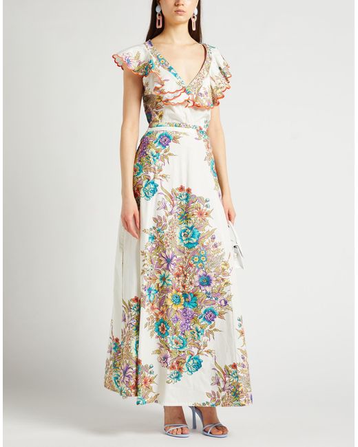 Etro Blue Maxi-Kleid