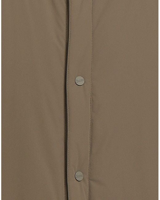 Herno Brown Military Jacket Polyamide, Elastane, Polyurethane for men