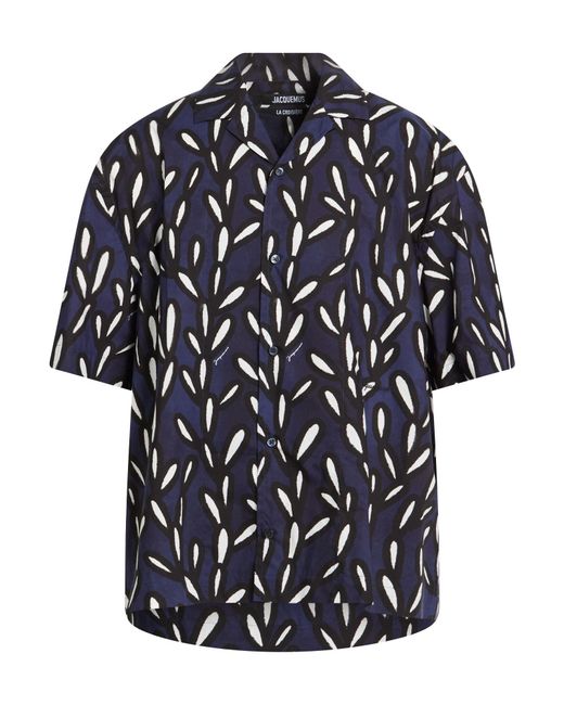 Jacquemus Blue Shirt Cotton for men