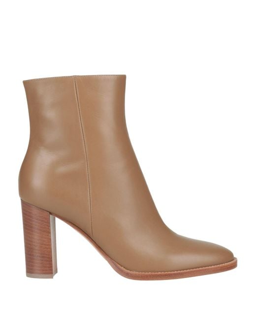 Gianvito Rossi Brown Ankle Boots