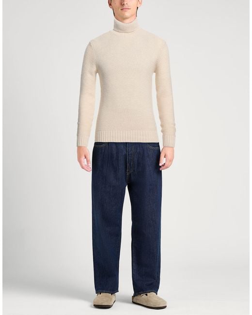 Manuel Ritz White Turtleneck for men