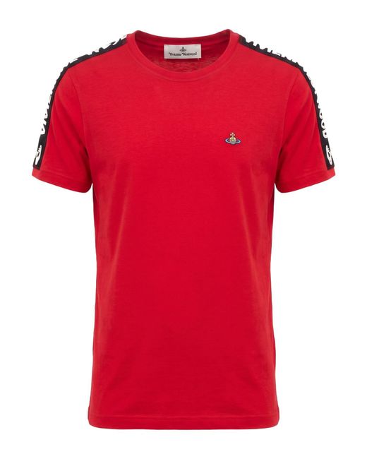 Vivienne Westwood Red T-Shirt Organic Cotton for men