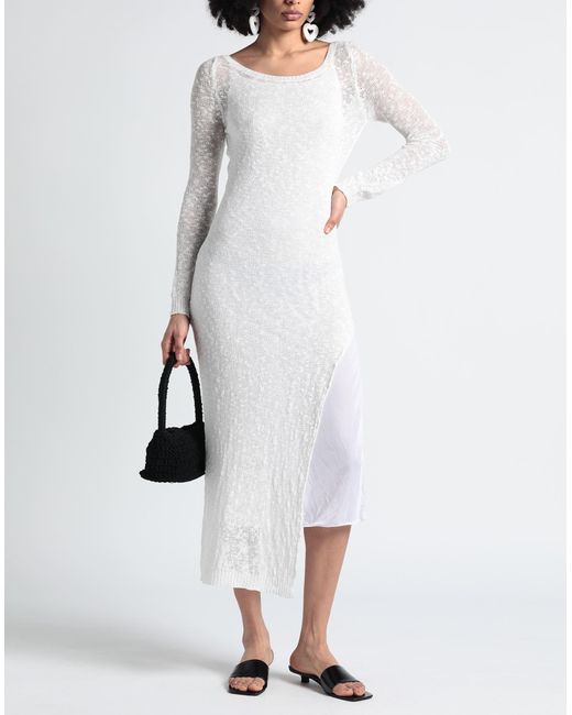 Missoni White Midi Dress