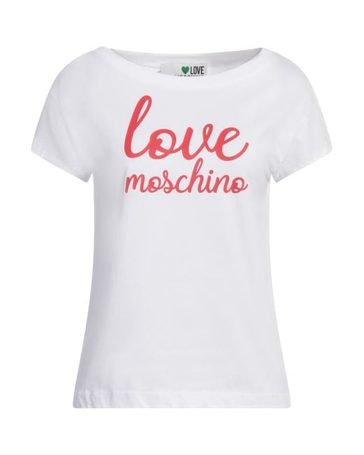 Love Moschino White T-shirt