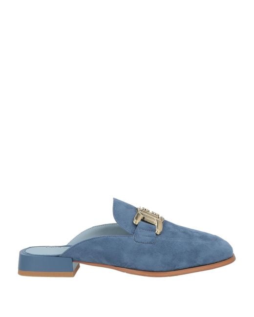 Laura Biagiotti Blue Mules & Clogs