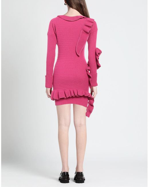 Frankie Morello Pink Mini-Kleid