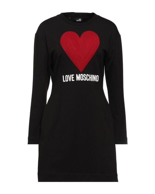 Love Moschino Black Mini Dress