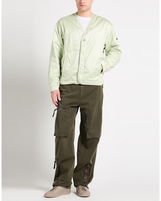 Stone Island Green Light Jacket Polyester for men