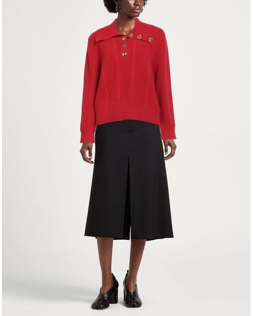 Sandro Red Sweaters