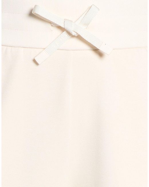 ARMANI EXCHANGE White Pants Polyester, Viscose, Elastane