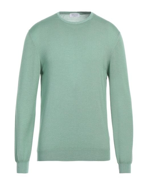 Heritage Green Sweater for men