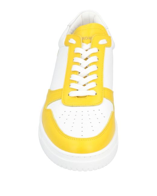 Lonely Crowd Yellow Trainers for men