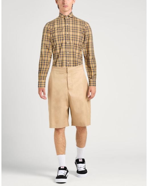 Isaia Natural Shirts for men