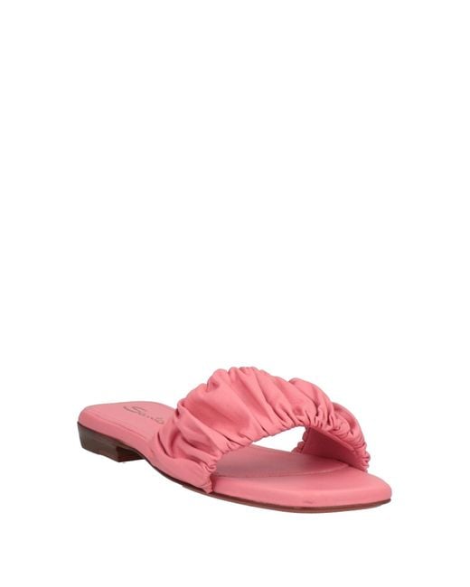 Santoni Pink Sandale