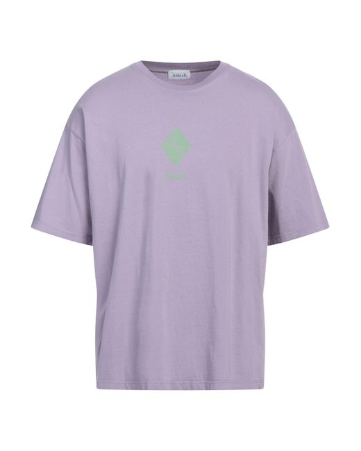 AMISH Purple T-shirt for men