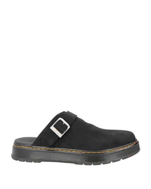 Dr. Martens Black Mules & Clogs Leather for men