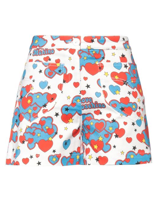 Love Moschino Red Shorts & Bermuda Shorts