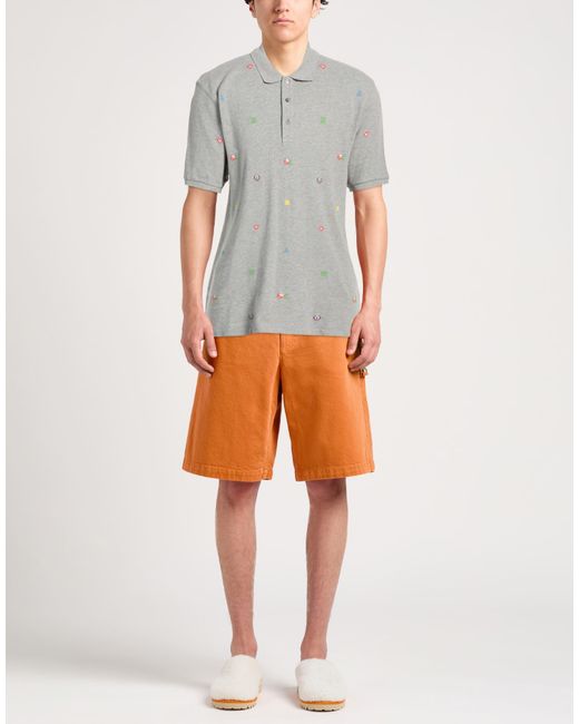 KENZO Gray Polo Shirts for men