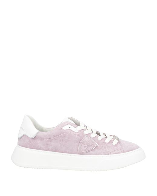 Philippe Model Pink Lilac Sneakers Leather