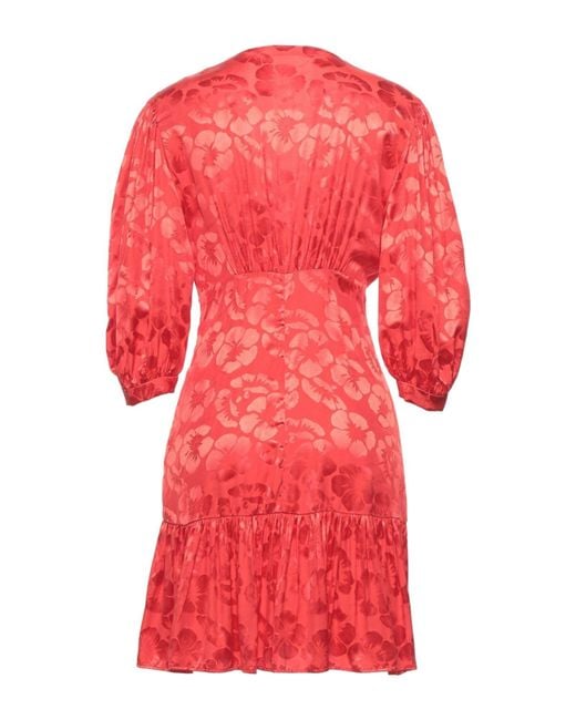 Sandro Red Mini Dress