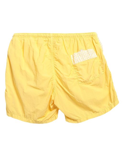 Drumohr Yellow Swim Trunks for men