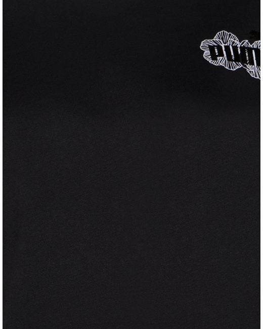 PUMA Black Sweatshirt Cotton, Elastane