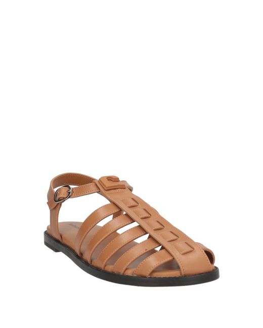 Lola Cruz Brown Sandals