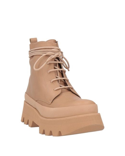 Paloma Barceló Brown Mizar Ankle Boots Leather