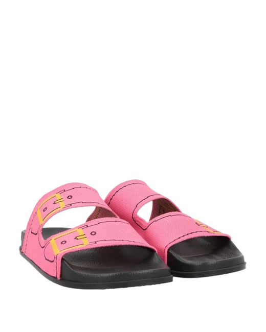 Marni Pink Sandals for men