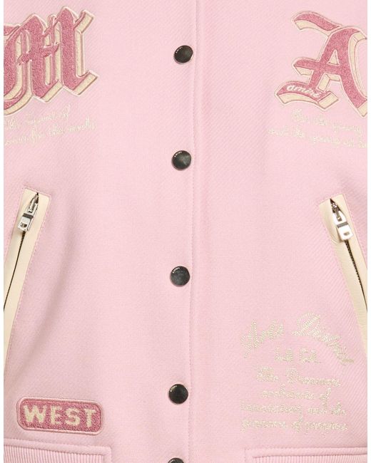 Amiri Pink Jacket Wool, Polyamide