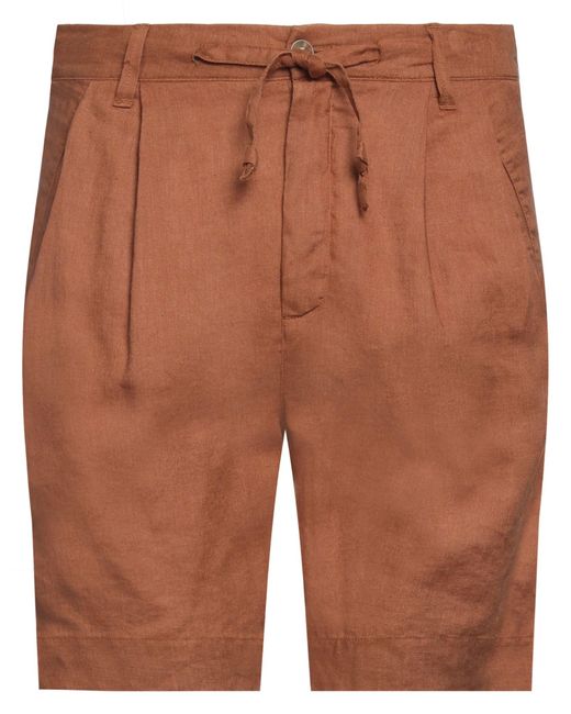 Officina 36 Brown Shorts & Bermuda Shorts for men